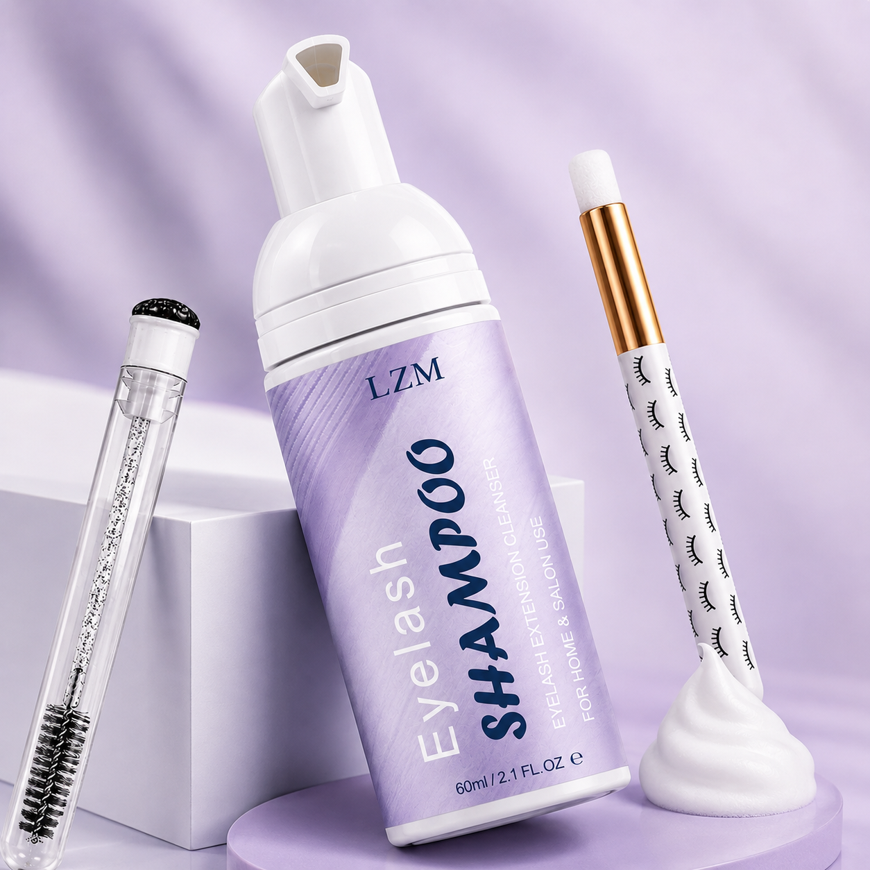 LZM Lash Extension Cleanser Kit
