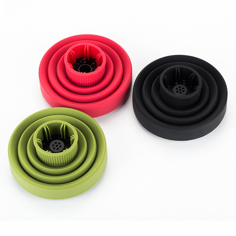 Silicone Folding Diffuser For Hair Drying And Styling