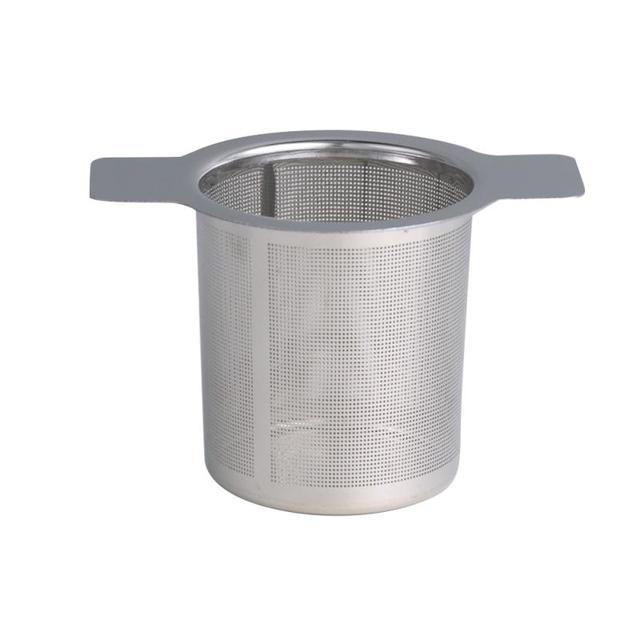 Stainless Steel Double Handles Tea Infuser with Lid