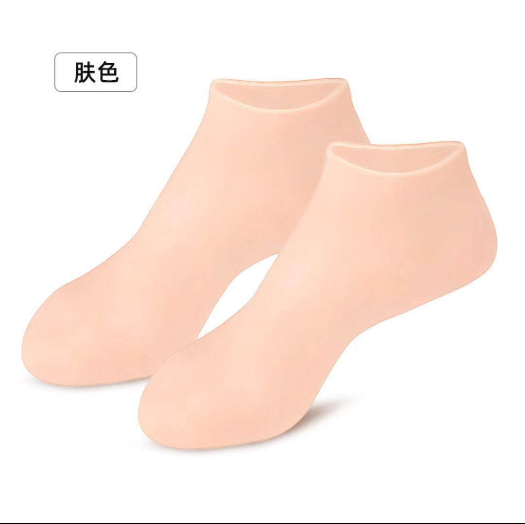 Soft Silicone Protective Moisturizing Gloves And Socks