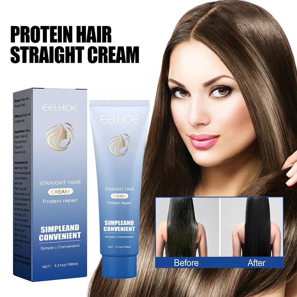 EELHOE Professional Protein Straightening Cream for Hair