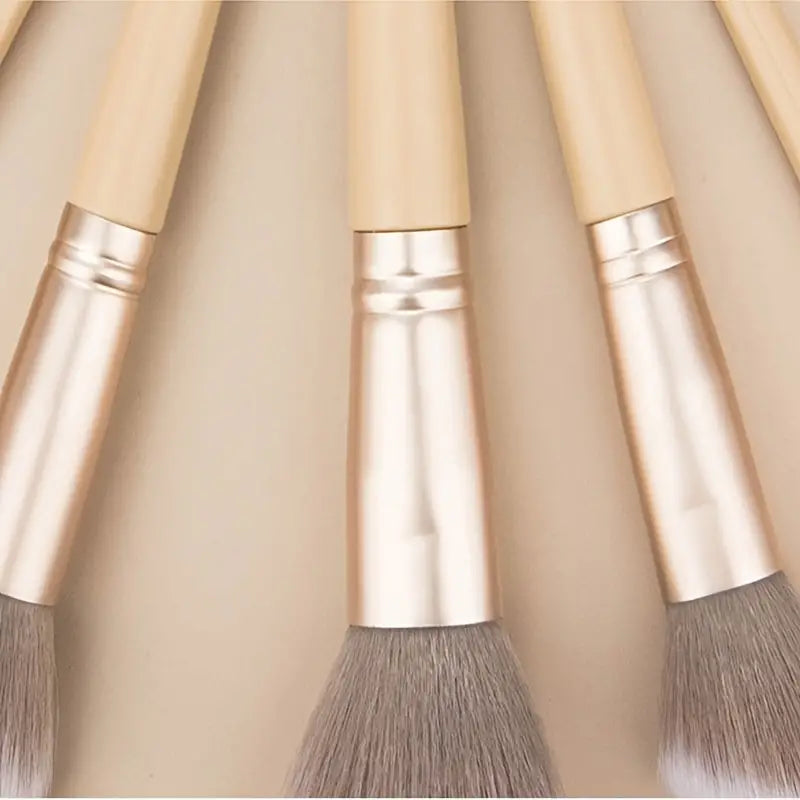 Premium 9-Piece Synthetic Makeup Brush Set
