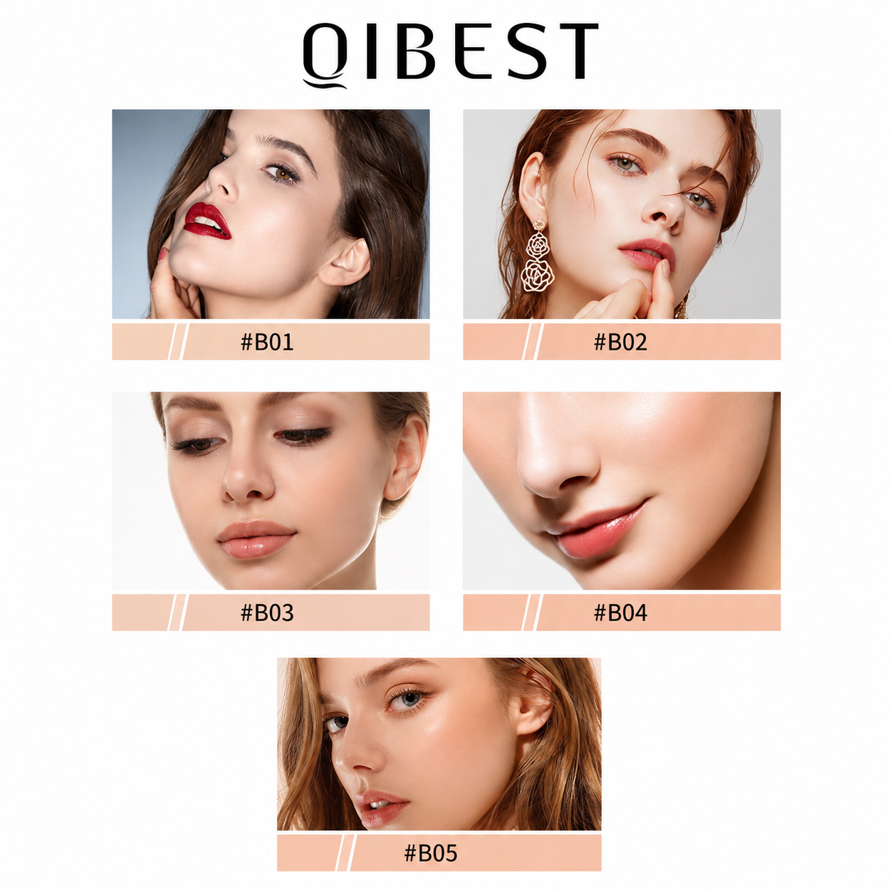 Matte Oil-Control Long-Lasting BB Cream Foundation