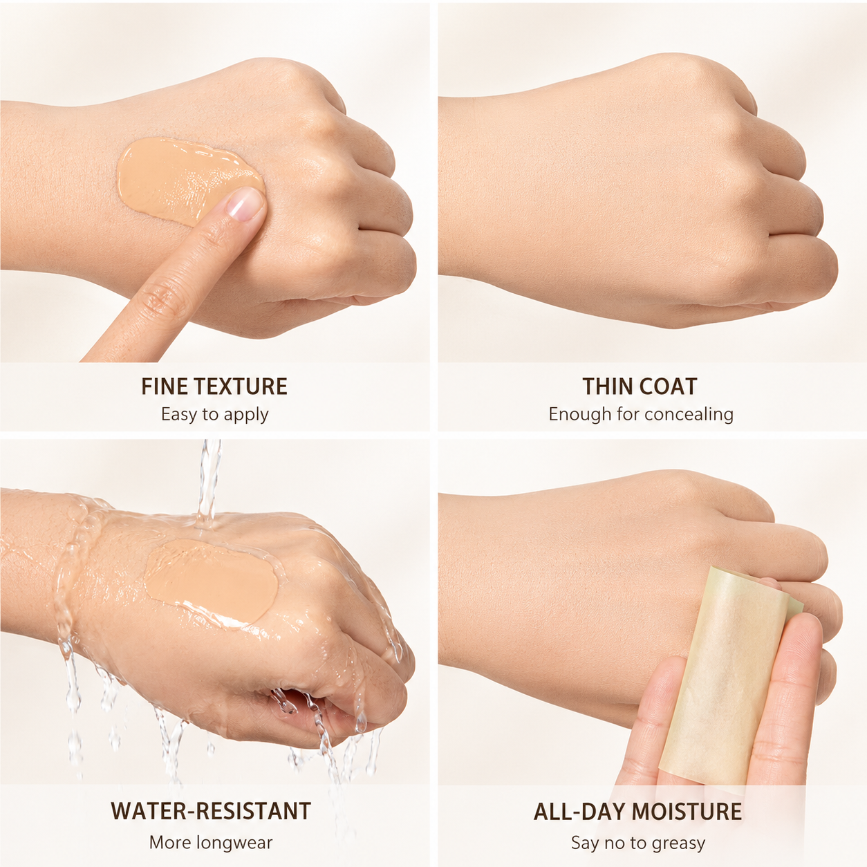 Matte Oil-Control Long-Lasting BB Cream Foundation