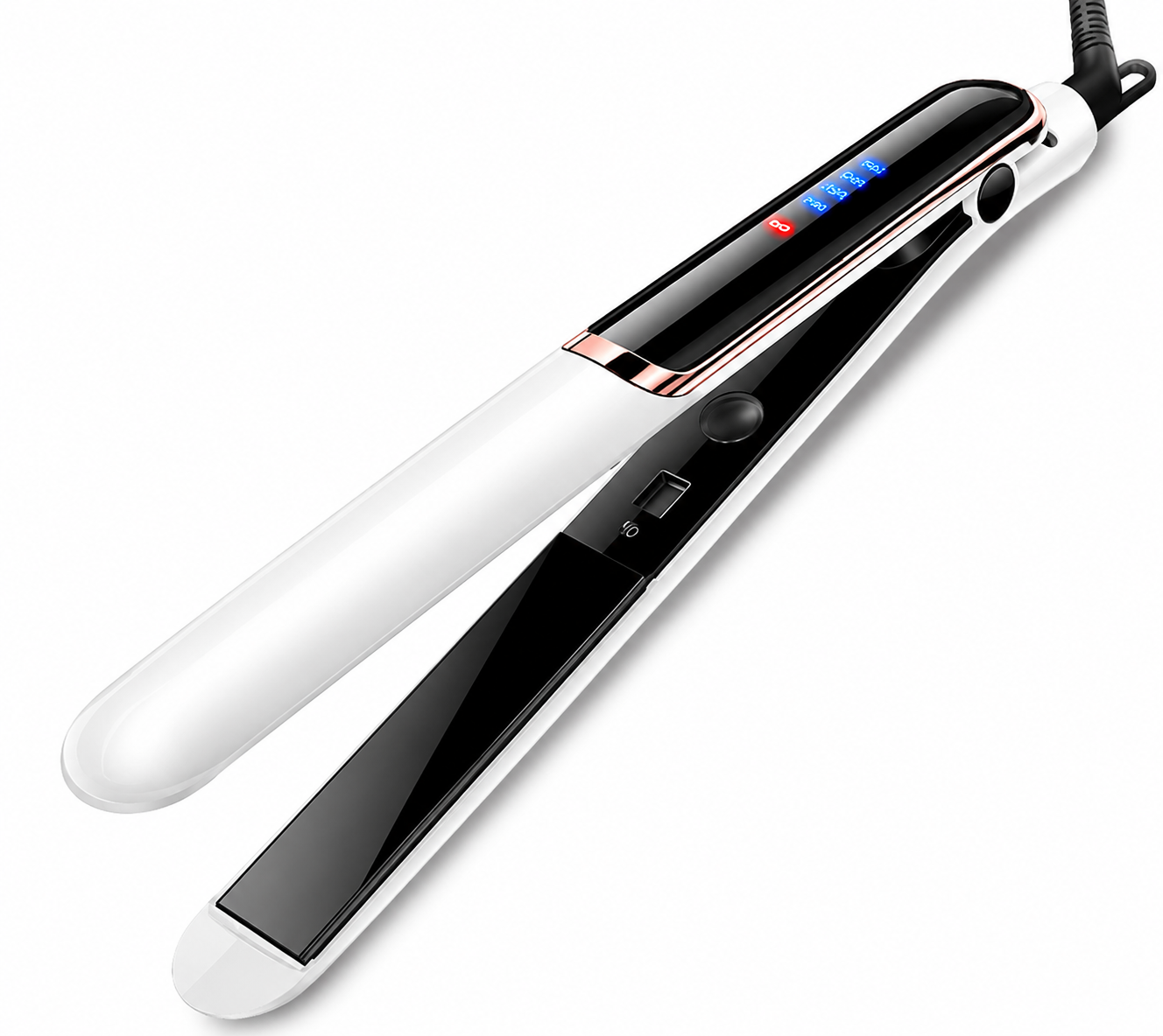 Professional 2-in-1 Ceramic Hair Straightener & Curling Iron