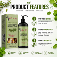 EELHOE Rosemary Mint Strengthening Shampoo with Biotin