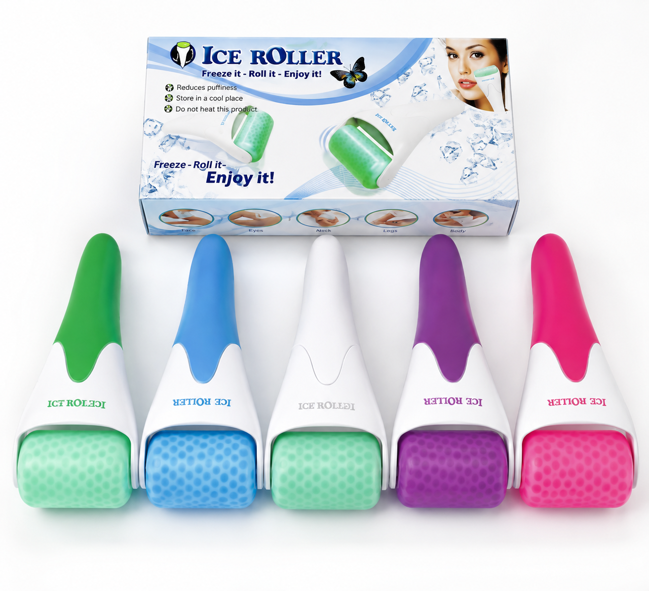 Ice Roller Facial Massage Tool for Beauty Care