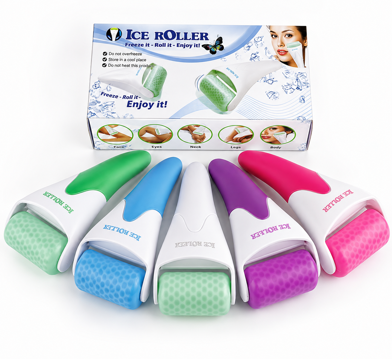 Ice Roller Facial Massage Tool for Beauty Care