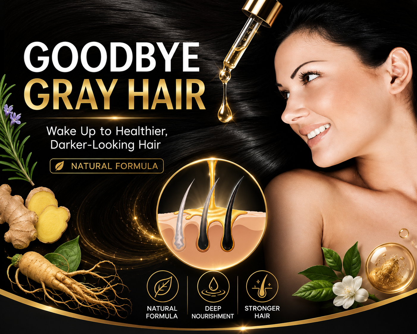 EELHOE Hair Regrow Serum - Anti-Hair Loss & Growth Nourishing Oil