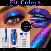 AuraGlow Aurora Multi-Chrome Liquid Eyeshadow