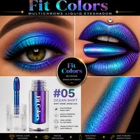 AuraGlow Aurora Multi-Chrome Liquid Eyeshadow