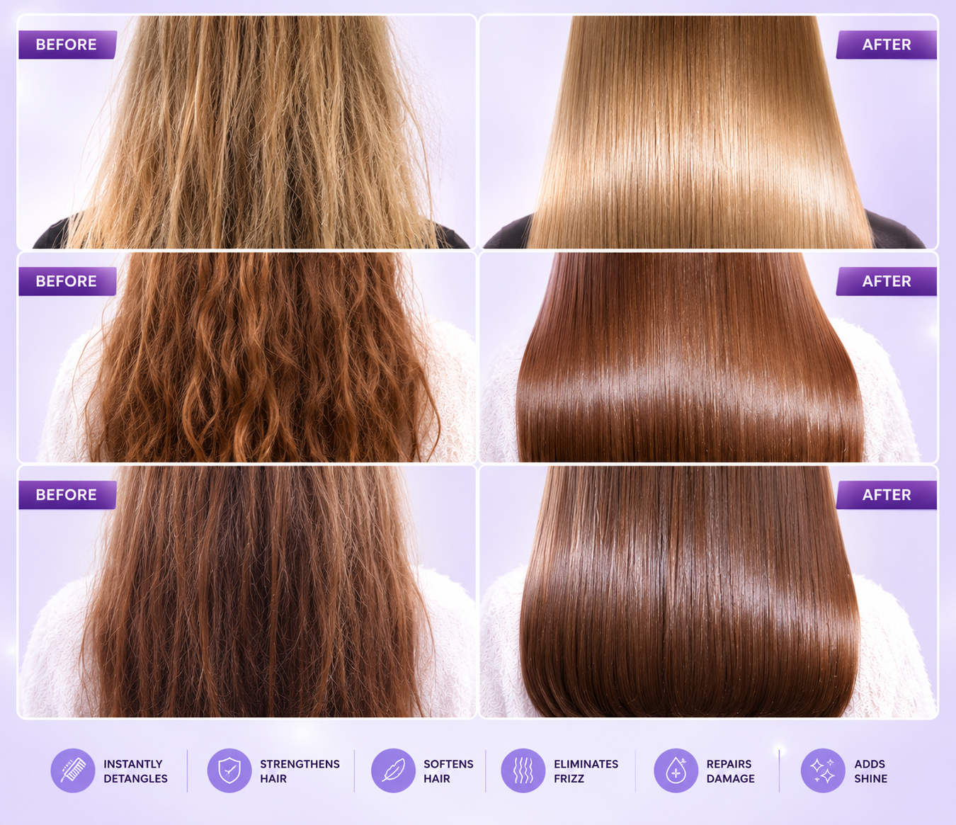 PURC Coconut Oil Leave-In Hair Conditioner Spray