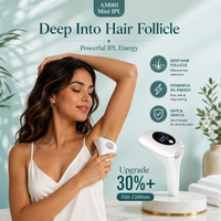 Professional IPL Laser Hair Removal Device - Painless Permanent Hair Remover