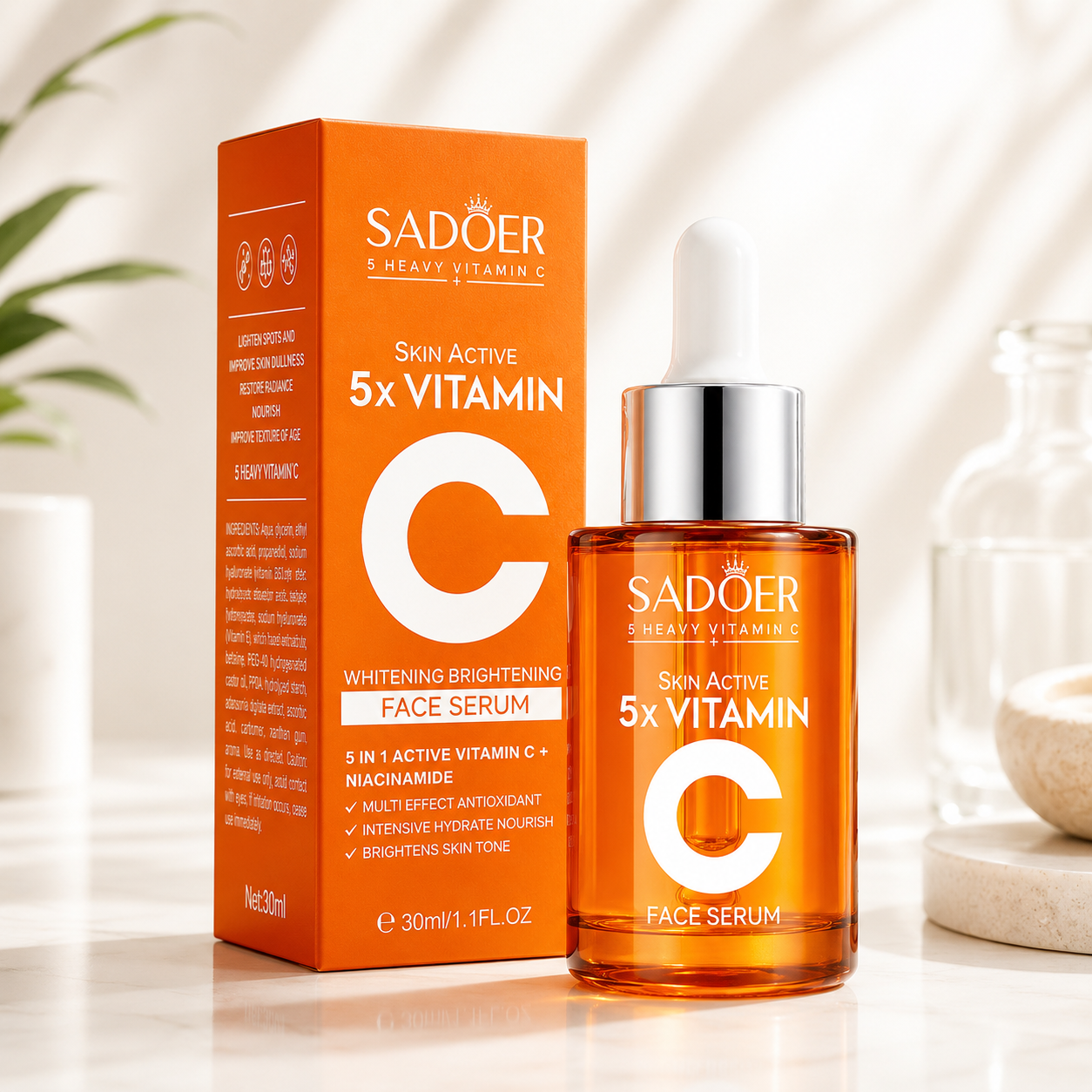 SADOER Serum Facial de Vitamina C (30ml)